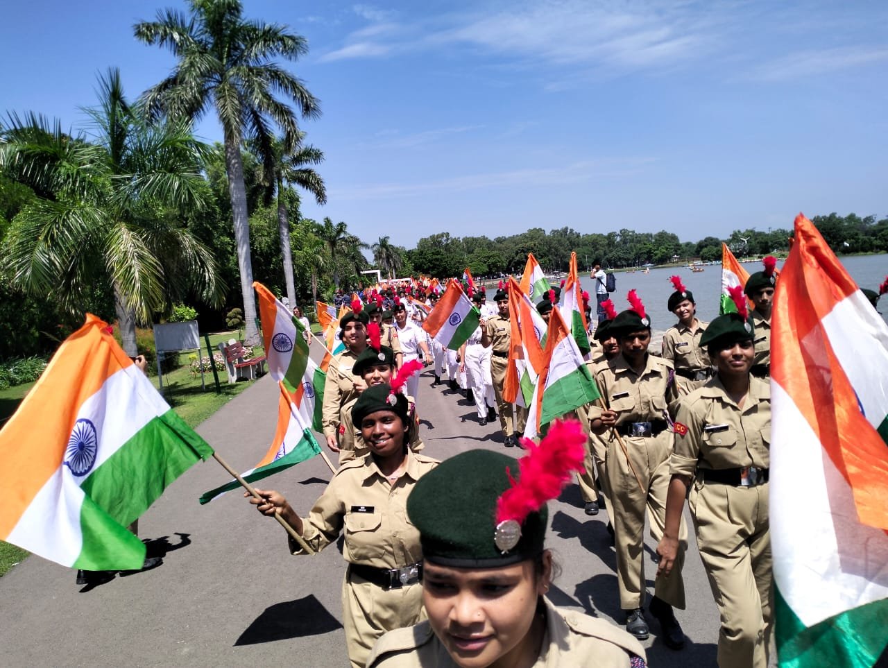 NCC Senior Wing group formation